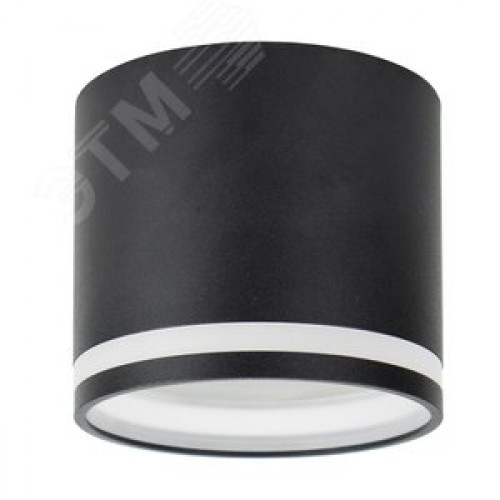 Светильник ДПО-12w GX53 без лампы черный