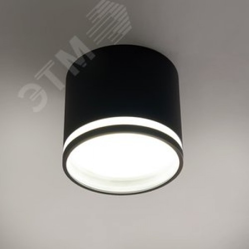 Светильник ДПО-12w GX53 без лампы черный