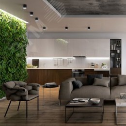 Светильник ДПО-12w GX53 без лампы черный