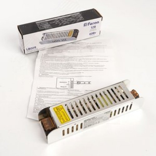 Драйвер светодиодный LED 60w 12v