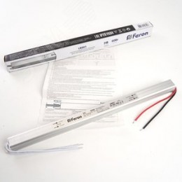 Драйвер светодиодный LED 60w 24v ультратонкий