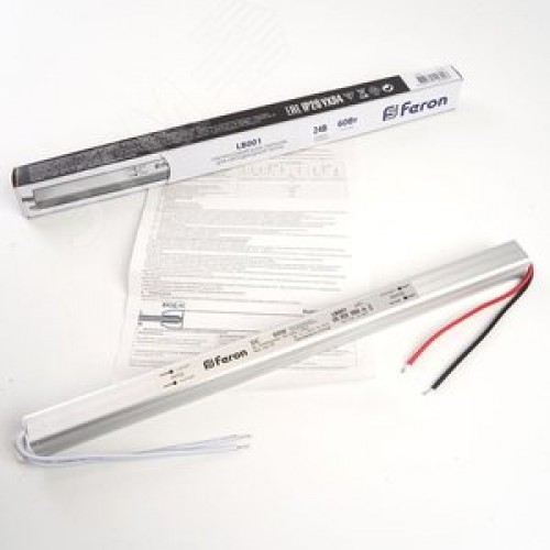 Драйвер светодиодный LED 60w 24v ультратонкий