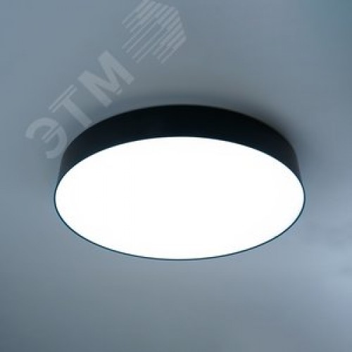 Светильник светодиодный ДБО-60w 3000-6500К max 3600Лм управляемый черный