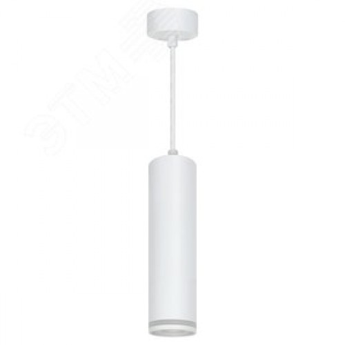 Светильник ДСО GU10 без лампы на подвесе белый