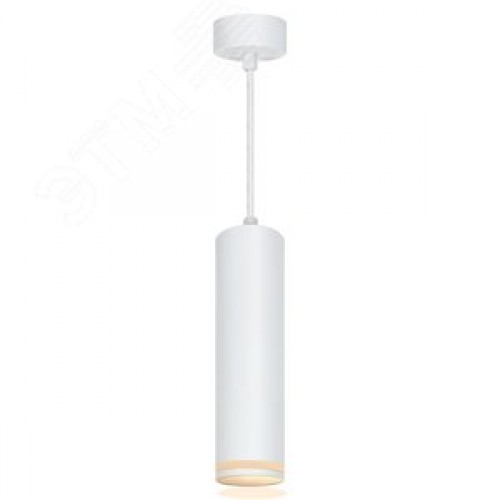 Светильник ДСО GU10 без лампы на подвесе белый