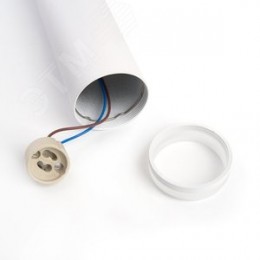 Светильник ДСО GU10 без лампы на подвесе белый