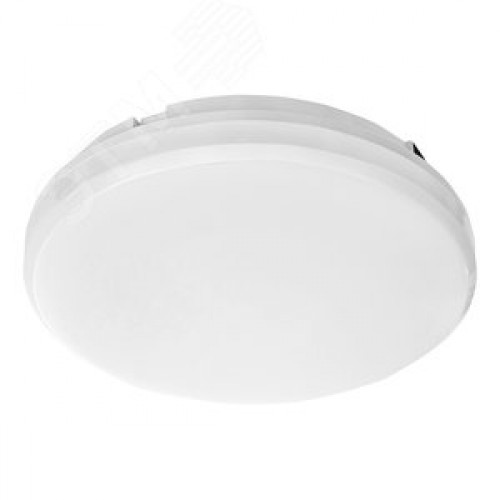 Светильник светодиодный ДБП-18w 6500К 1440 Лм с блоком аварийного питания 3ч IP65 круглый белый