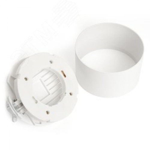 Светильник трековый на шинопровод ДПО GX70 без лампы белый