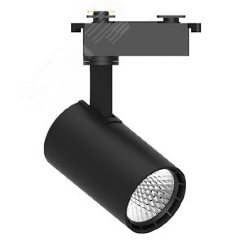 Светильник светодиодный трековый на шинопровод ДПО-10w 4000К 800 Лм черный ONE