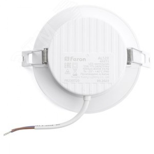 Светильник светодиодный ДВО-12w 4000K 1080Лм slim белый .ONE