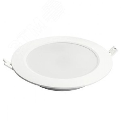 Светильник светодиодный ДВО-24w 4000K 2160Лм slim белый .ONE