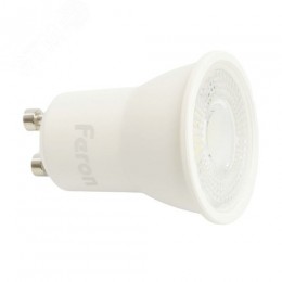 Лампа светодиодная LED 5вт 230в GU10 белый с линзой 38 град