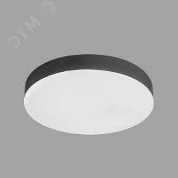 Светильник светодиодный ДПО-12w 4000K 960Лм черный IP44