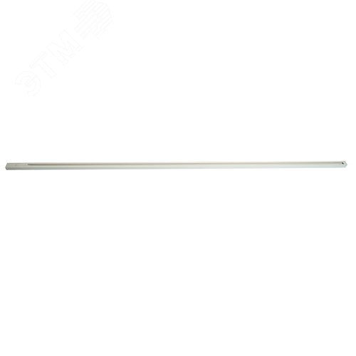 Шинопровод для трековых светильников 2м белый квадратный (в наборе токовод заглушка крепление)