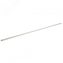 Шинопровод для трековых светильников 3м белый квадратный (в наборе токовод заглушка крепление)