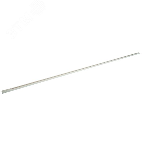 Шинопровод для трековых светильников 3м белый квадратный (в наборе токовод заглушка крепление)