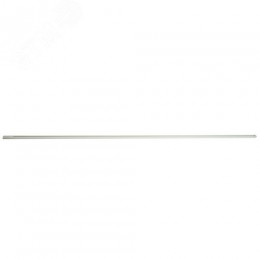 Шинопровод для трековых светильников 3м белый квадратный (в наборе токовод заглушка крепление)