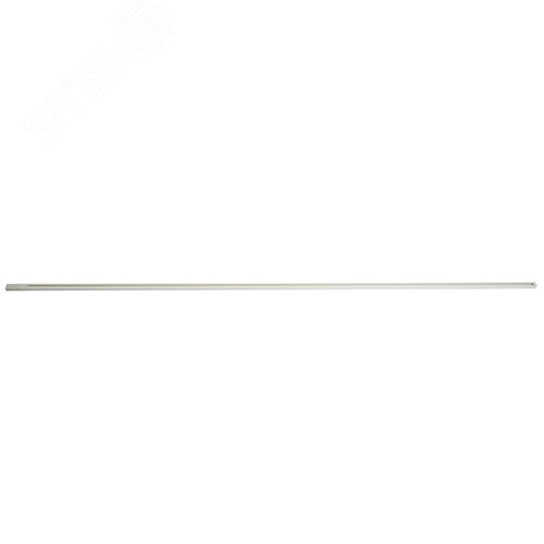 Шинопровод для трековых светильников 3м белый квадратный (в наборе токовод заглушка крепление)