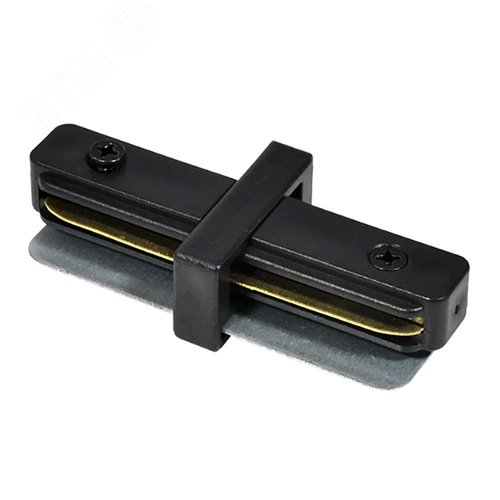 Коннектор прямой черный для шинопровода CAB1007