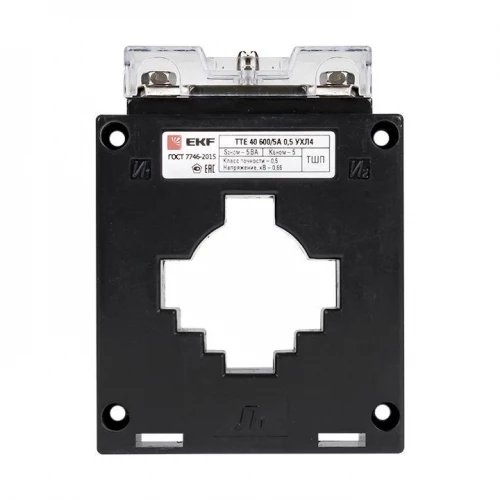 Трансформатор тока ТТЕ 40 600/5А кл. точн. 0.5 PROxima EKF tte-40-600/tc-40-600-0.5