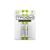 Элемент питания алкалиновый AA/LR6 LR6-2BL Eco (блист.2шт) Трофи Б0017045