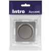 Светорегулятор поворотный СП Accent 6-401-09 600Вт 230В IP20 титан Intro Б0063685