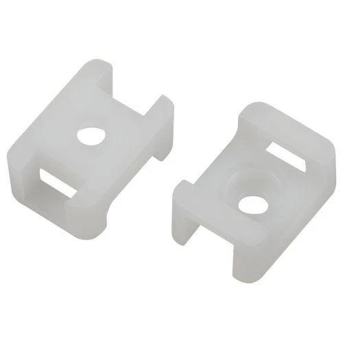 Площадка под хомуты 22х16мм с монтажным отверст. М4 NO-225-305 бел. (уп.50шт) Эра Б0066716