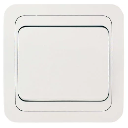 Выключатель 1-кл. СП Mimoza 10А IP20 бел./бел. Makel 12001